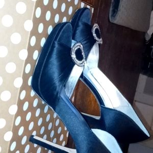 Ivanka Trump suede real leather soles stiletto heels